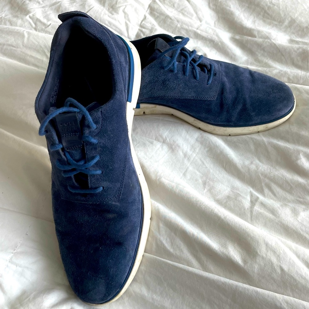 Blue suede